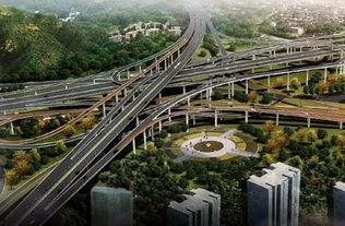 重庆网红立交桥规划建设,打造城市交通新地标，引领立体交通潮流